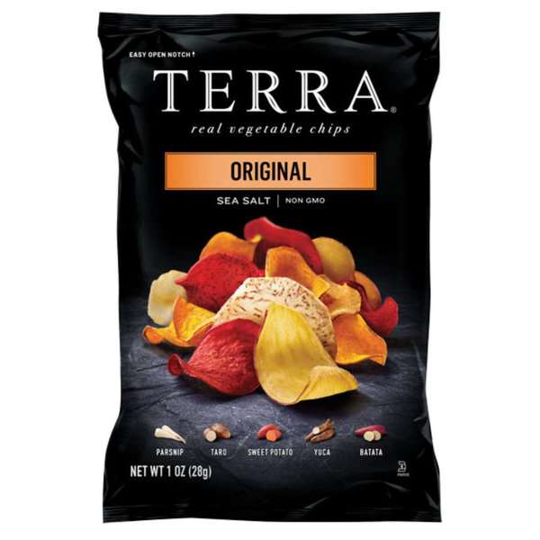 Terra Terra Original Vegetable Chips, PK24 T12345